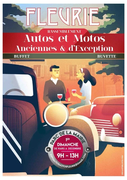 Rassemblement autos motos anciennes et d