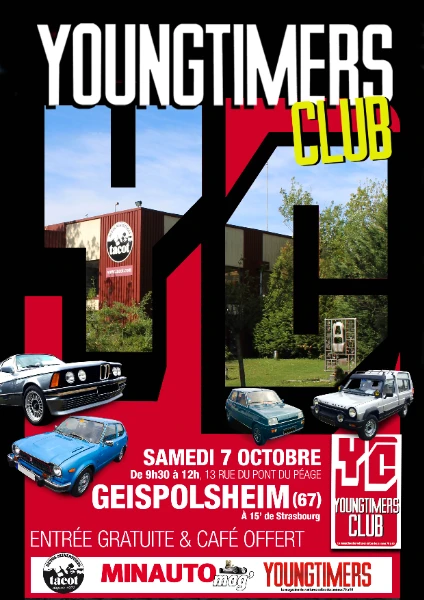 Youngtimers Club, Rassemblement de Voitures Pas Si Anciennes !