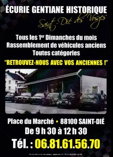 Rassemblement de Véhicules Anciens Toutes Catégories